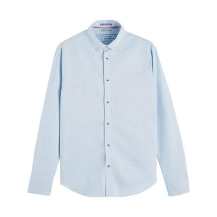 Scotch & Soda, Shirt Blauw, Heren, Maat:S