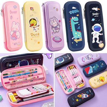 Tecknad söt brevpapperslåda i plast case