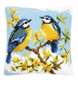 Broderipakke Pute Vårfølelser - Vervaco