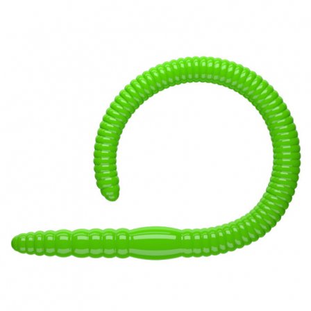 Libra Lures Flex Worm 95 Krill (10-pack) - Hot Green