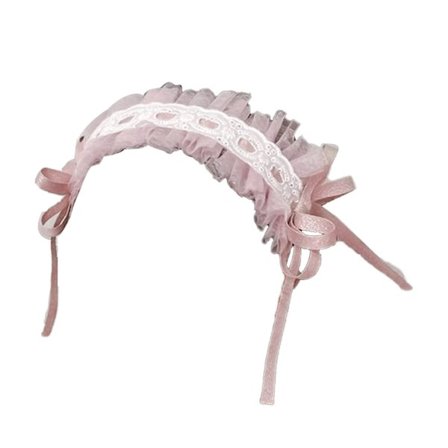 Lasten hiuspanta söpö tyylikäs liukumisenesto Lasten pitsi hiuspanta vastasyntyneelle vauvalle taaperolle tytölle vaaleanpunainen