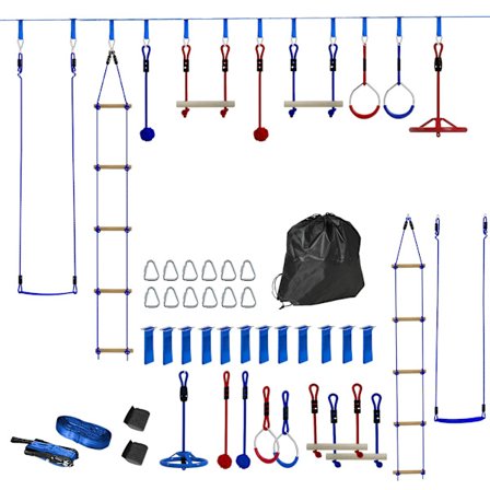 Børnesvævebanesæt, 50 kg kapacitet, alder 3-6, blå