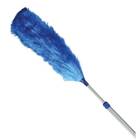 HYGIENTEKNIK Dammvippa HT Teleskop Basic 87-125cm - Lyreco - Städ och hygien - Städredskap - Dammvippor och intriörmoppar