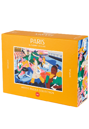 Ohlsson & Lohaven Pussel Paris 1000 bitar Unisex Gul ONESIZE