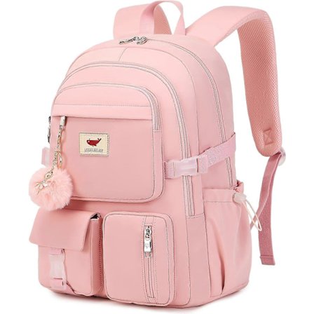 Laptop Rygsæk 15.6 Tommer Børn Elementary Middle High School Taske College Rygsække Anti Tyveri Rejse Rygsæk Store Skoletasker til Teenagere Piger 