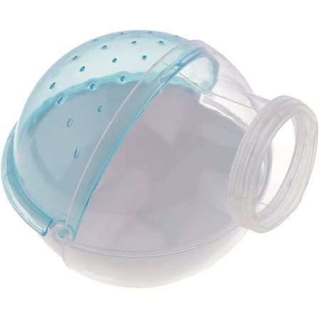 Hamster Mus Liten Dyr Bad Toalett Sauna Boks Bur - Blå