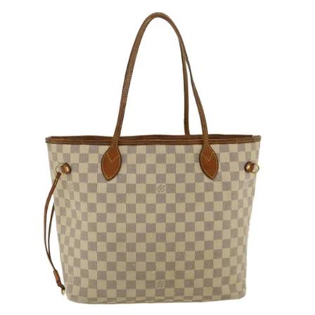 Louis Vuitton Vintage Pre-owned Canvas totes Hvid, Dame Vintage Tasker, Størrelse: ONE Size