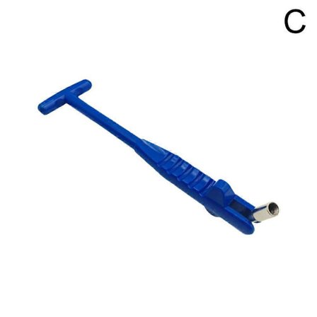 Ventil Demonteringsnyckel Ventilnyckel och Däckreparationsverktyg 24*6.2*4cm