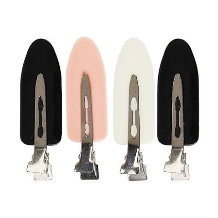 4 stk Hårklipp Hårnål Hårspenner Hårstylingverktøy Skjønnhetstilbehør for Kvinner Jente (Tilfeldig Farge)