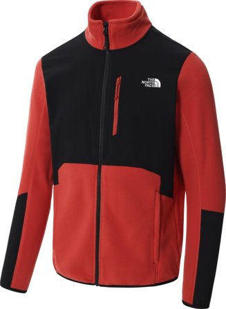 The North Face Men's Glacier Pro Full-Zip Fleece Men Mid layer tops Red XXL