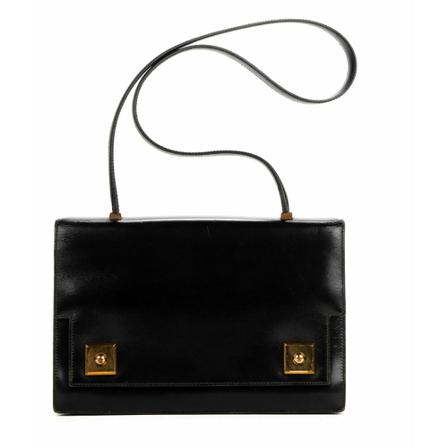Hermès Vintage, Pre-owned bag Piano Zwart, Dames, Maat:ONE Size,leer