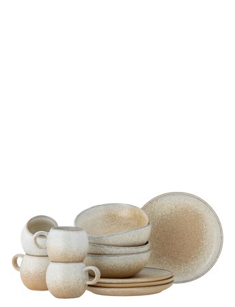 Bloomingville Paula Breakfast Set - Beige - ONE SIZE