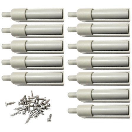 12 kpl Laatikon Pehmeästi Sulkeutuva Kaapin Oven Vaimennin Hiljainen Liukuva Ruuveilla Laitteisto