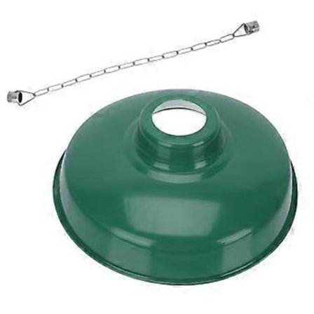 Pyöreä emalinen lampunvarjostin pölysuoja koriste koti 1 setti