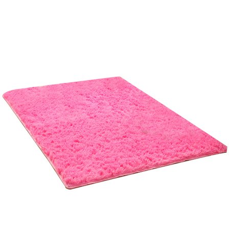 Lyxig Plyschmatta för Hemmabruk, Perfekt Passform för Alla Rum med Underhållsinstruktioner, Halkfri Fluffig Matta för Vardagsrum Sovrum 