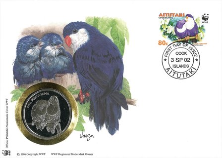 WWF Møntbrev - Safirlori