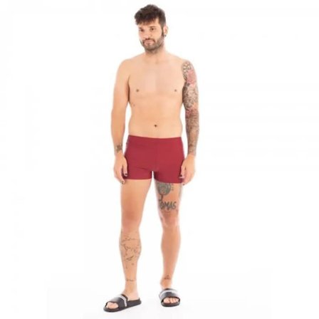 Squba swim boxer - granate - S