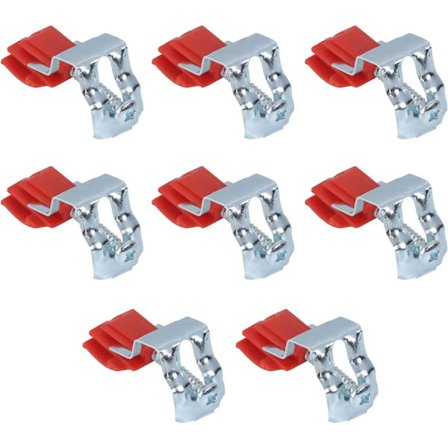 8 stk. vaskfikseringsklips til underlimet vask