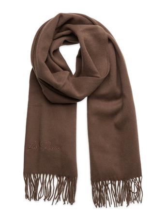 Wayne Wool Scarf Les Deux Brown