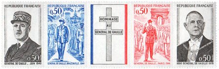 Frankrig 1971 - YT 1695-1698 - Postfrisk