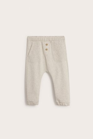 Newbie | Mjukisbyxor | Melerad beige
