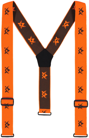 Alaska 1795 Hunter Suspenders Orange