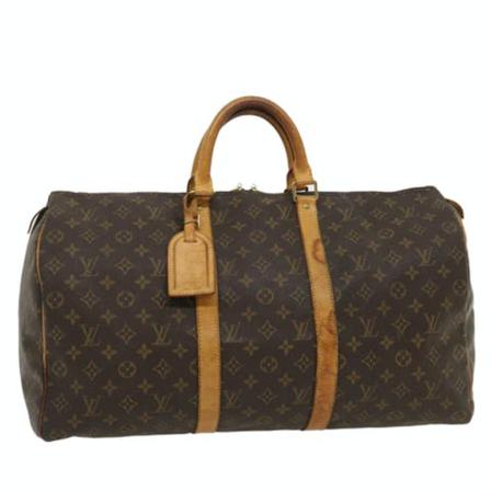 Louis Vuitton Vintage, Pre-owned Keepall Bag Bruin, Dames, Maat:ONE Size