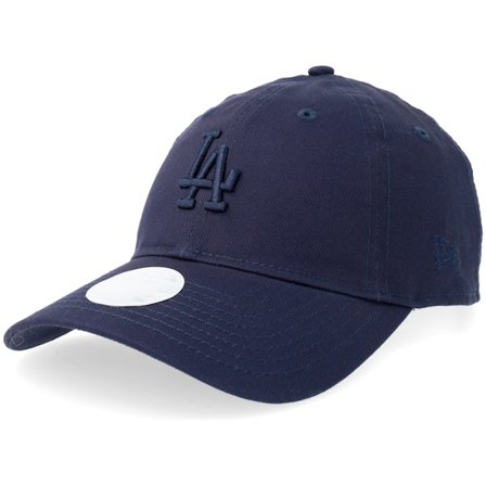 New Era - MLB Ble adjustable Czapka Z Daszkiem - Los Angeles Dodgers Womens League Essential Midi 9TWENTY Navy Adjustable @ Hatstore