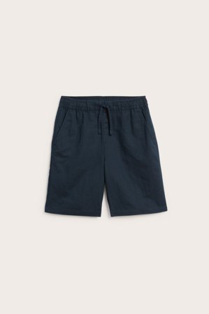 Kappahl | Shorts i linnemix Mörkblå 134 | Mörkblå