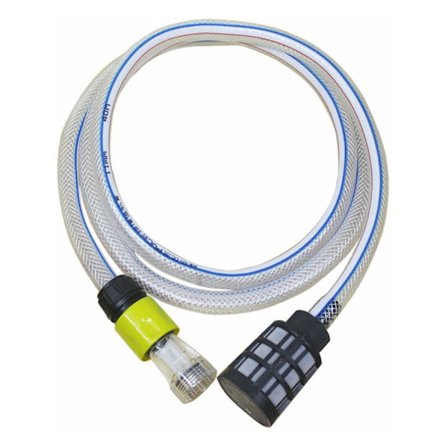 1 x Topways sugeledning og filter til høytrykksvaskere, høytrykkslange, rengjøringstilbehør - 3m