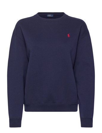 Fleece Crewneck Sweatshirt Navy Polo Ralph Lauren