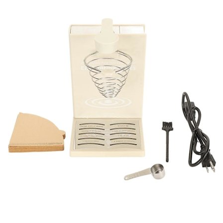 Drypp Kaffetrakter Avtakbar Bærbar Elektrisk Kaffemaskin med Kaffefilterpapir for Kontor Reise Hjem