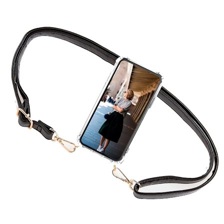 Boom Huawei Mate 20 Pro mobilhalsband skal - Strap Black