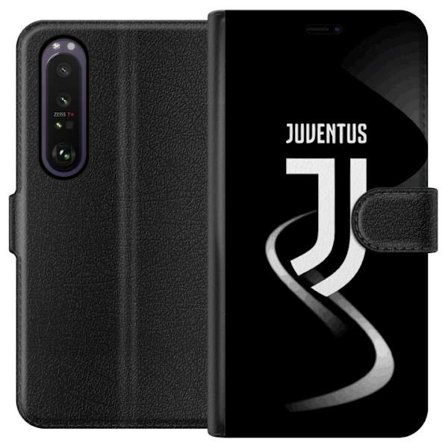 Yhteensopiva Lompakkokotelo Sony Xperia 1 III Juventus jalkapalloklubi Torino Italia Serie A italialainen huippuseura jolla on tekniikkaa taktiikkaa j