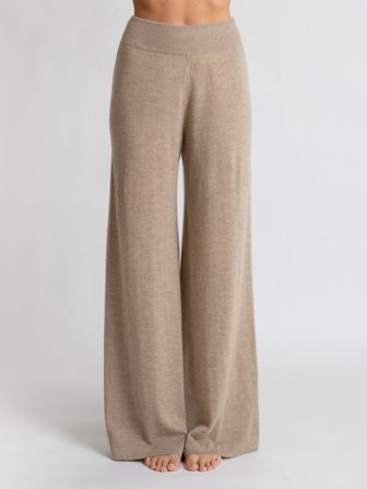 Kashmina - Kashmirbukse "Air pants" - taupe - Size L