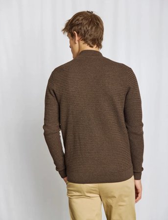 Bruun & Stengade Bs Waldis Regular Fit Knitwear - Brown - M
