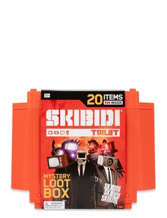 Skibdi Toilet | Skibidi Toilet Giant Mystery Surprise Loot Box | ONE SIZE