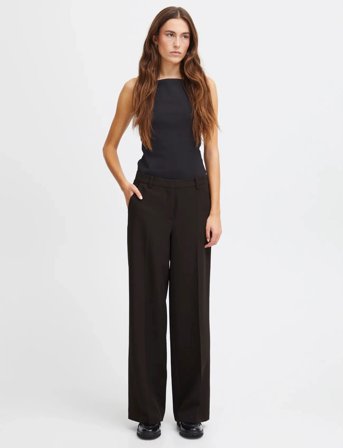 ICHI Ihlexi Wide Pa - Black - 40