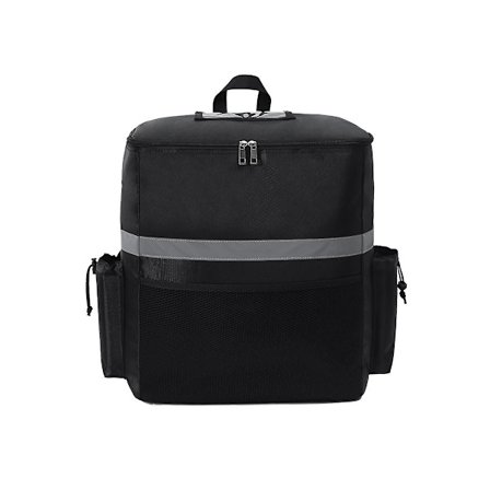 Matlevering Ryggsekk Pizzalevering Bag Isolerte Leveringspose for Sykkel Levering Matlevering Bag for Bære VARM/KALD