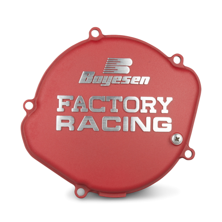 Copertura Frizione Boyesen Rossa - Honda CRF 450R 2009-2016