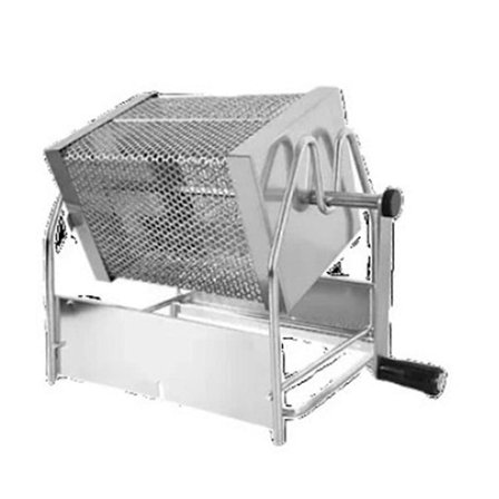 Manuell Kafferostare Rostfritt Stål D Typ Kaffeböna Rostningsmaskin Rostare för Spannmål Bönor