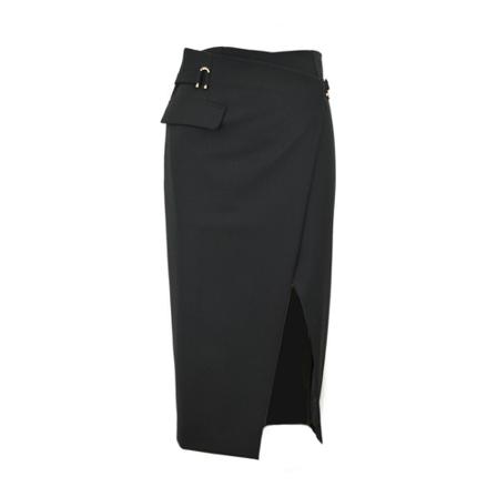 Patrizia Pepe - Kjolar - Svart - Dam - Storlek: Xs, Dam, Storlek: XS