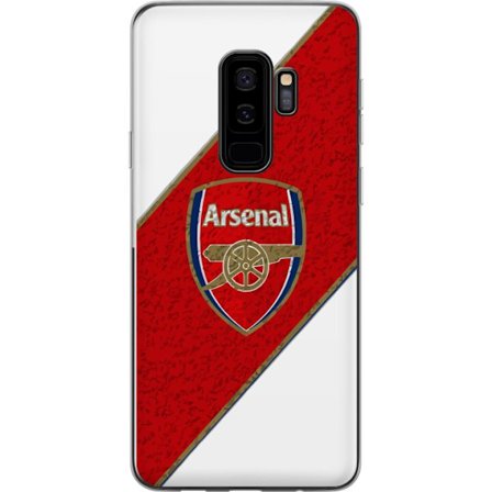 Kompatibelt Mobilskal till Samsung Samsung Galaxy S9+ Moschino Toy teddybjörn med enkel tecknad design, brun björn med vit tröja och tydlig logotyp