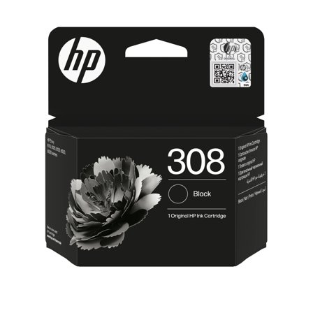 HP 308 Black Original Ink Cartridge