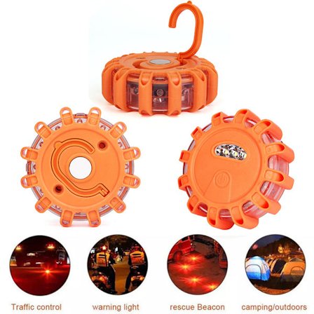 LED Road Flare Bil Nödljus Magnetisk Säkerhet Varningsljus