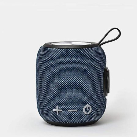 Bärbar Bluetooth-högtalare, trådlös mini-dual-parning Bluetooth 5.0-högtalare, Hd 360 surroundljud och rik stereobas Ipx7, vattentät (mörkblå)