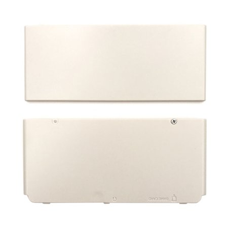 1 par foran bakre plater bakre fasade frontplate reparasjonstilbehør for ny 3DS Host