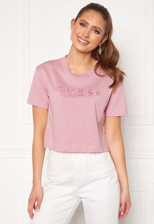 Guess T-Shirt G4Q4 Lilac Creme Klær