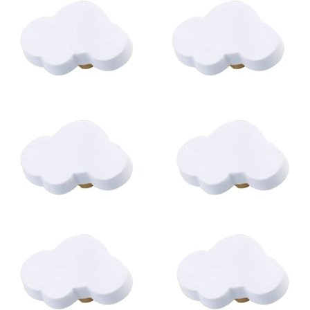 Pack Tecknad Form Mjuka Gummiknoppar för Lådor Barn Flickor Pojkar Skåp Till