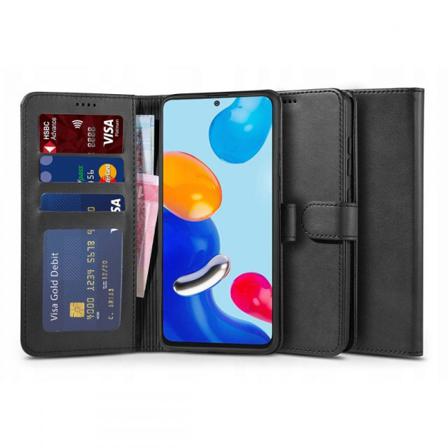 Tech-protect Xiaomi Redmi Note 11 Fodral Läder Svart